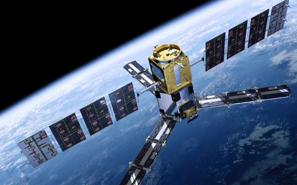 Sci Fi satellite HD Desktop Wallpaper | Background Image