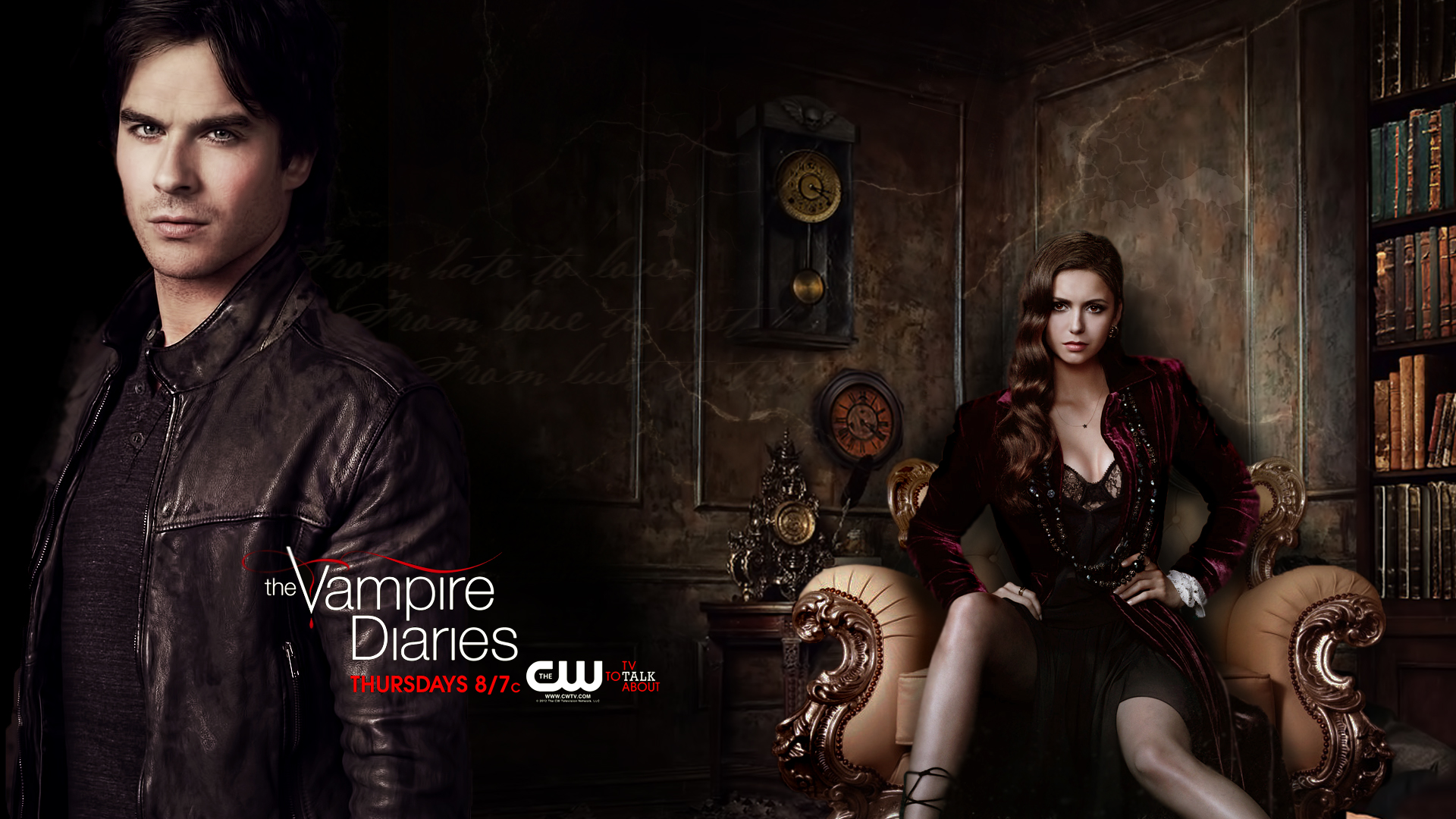 Wallpaper  Vampire diaries wallpaper Vampire diaries poster Laptop  wallpaper