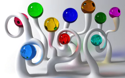Abstract ball HD Desktop Wallpaper | Background Image