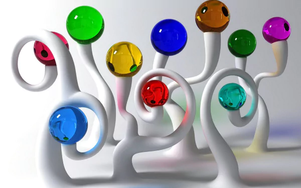 Abstract ball HD Desktop Wallpaper | Background Image