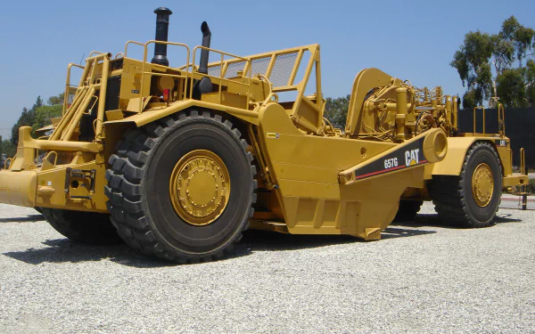 Caterpillar 657g Motor Scraper Wallpapers