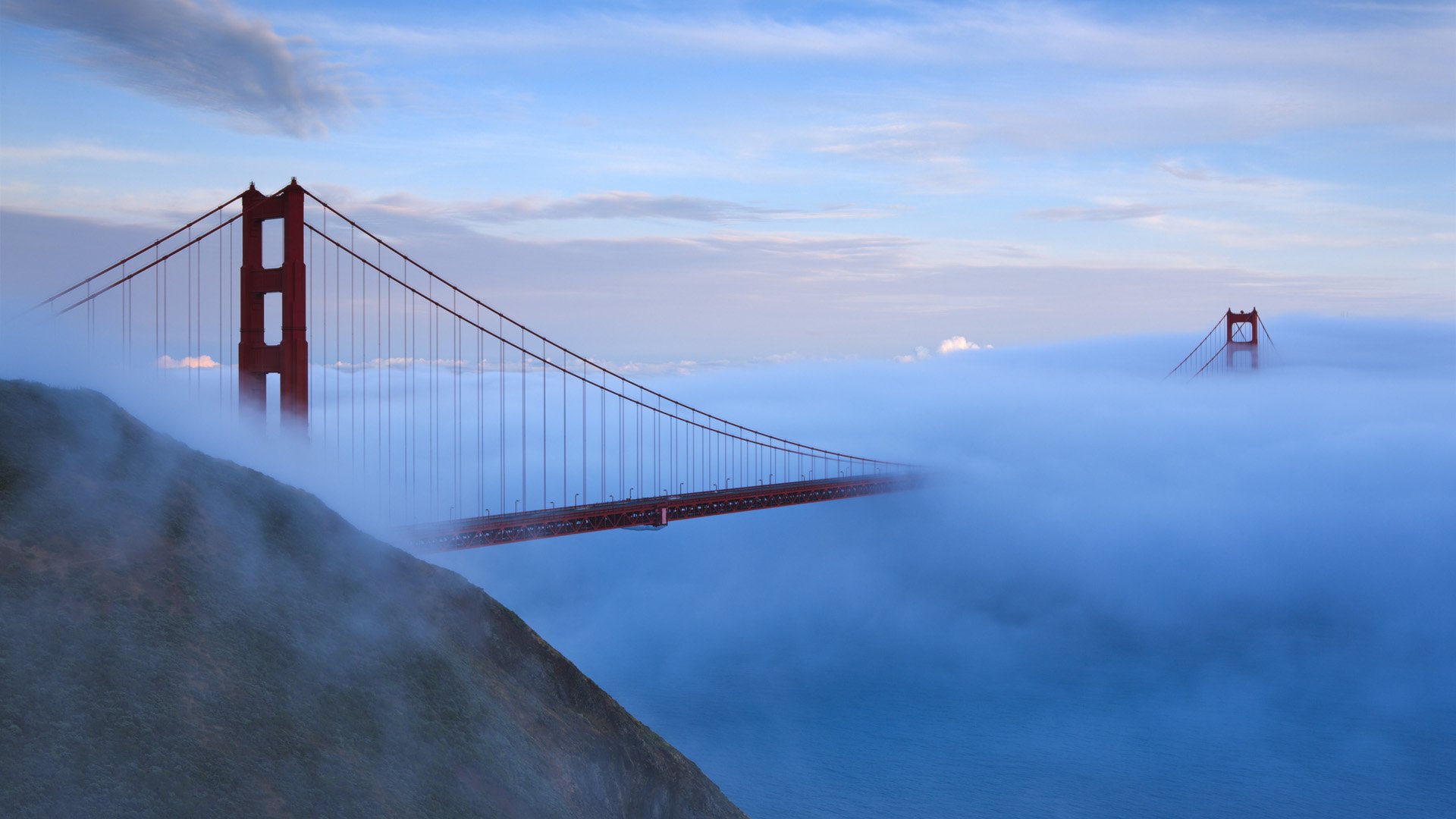 Download Man Made Golden Gate Bridge HD Wallpaper