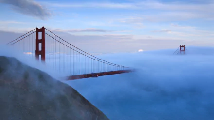 man made Golden Gate Bridge HD Desktop Wallpaper | Background Image