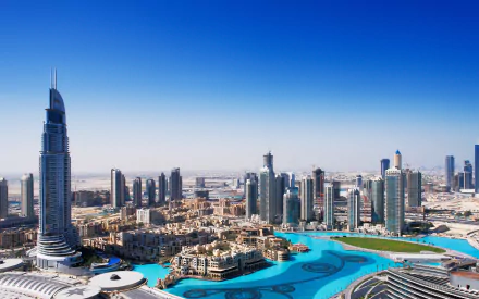 man made Dubai HD Desktop Wallpaper | Background Image