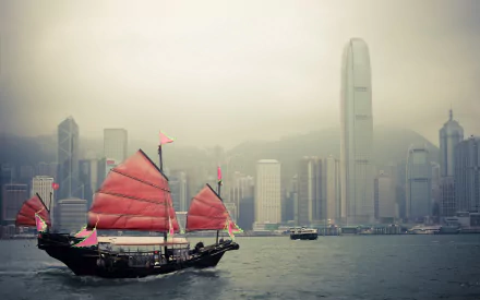 man made Hong Kong HD Desktop Wallpaper | Background Image