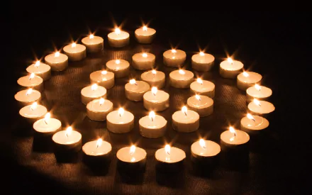 photography candle HD Desktop Wallpaper | Background Image