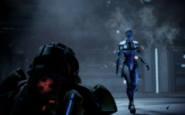 Liara T'Soni video game Mass Effect HD Desktop Wallpaper | Background Image