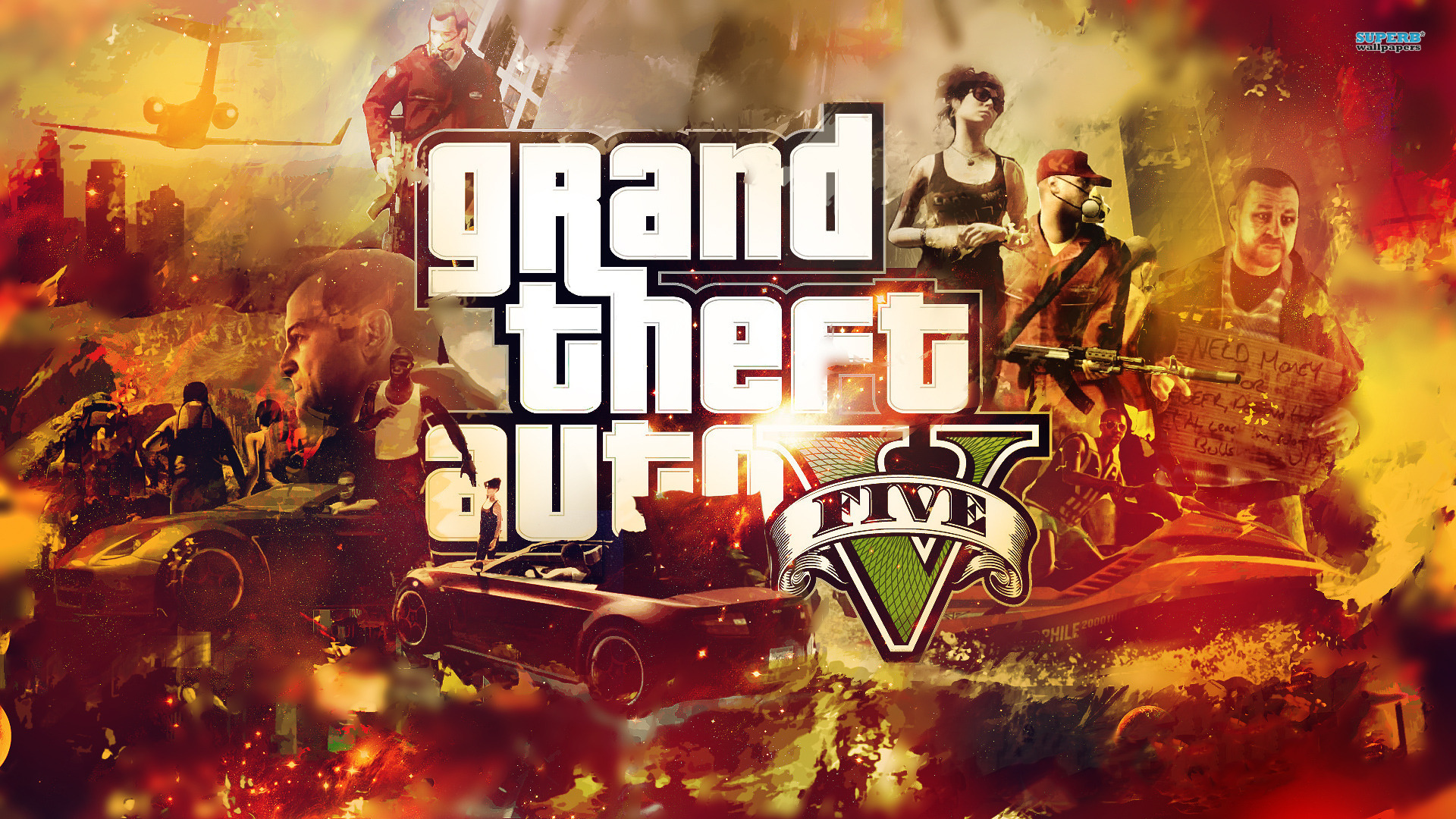 500+ Grand Theft Auto V HD Wallpapers and Backgrounds