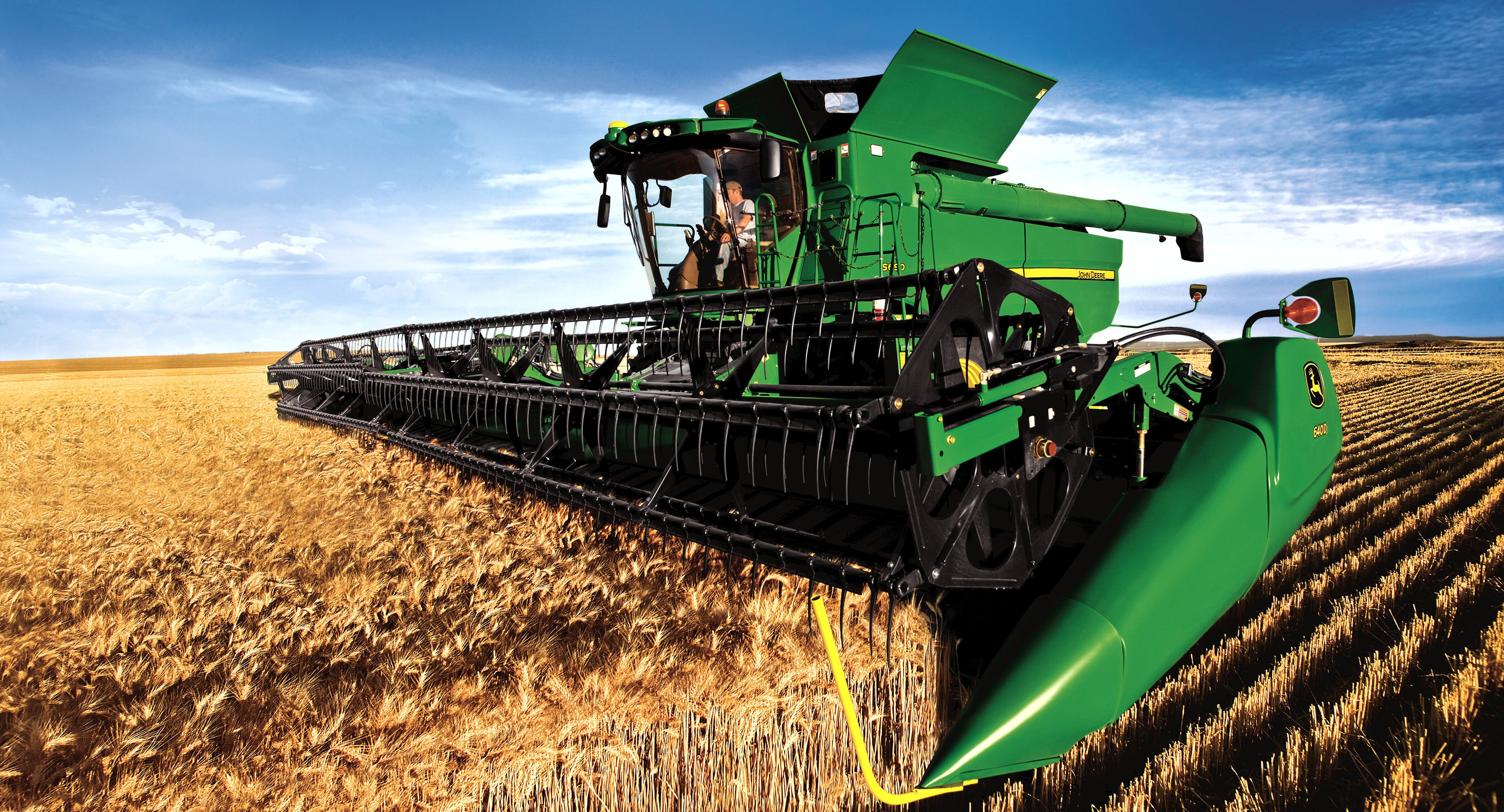 John Deere HD Wallpaper | Background Image | 3000x1620 | ID:441015