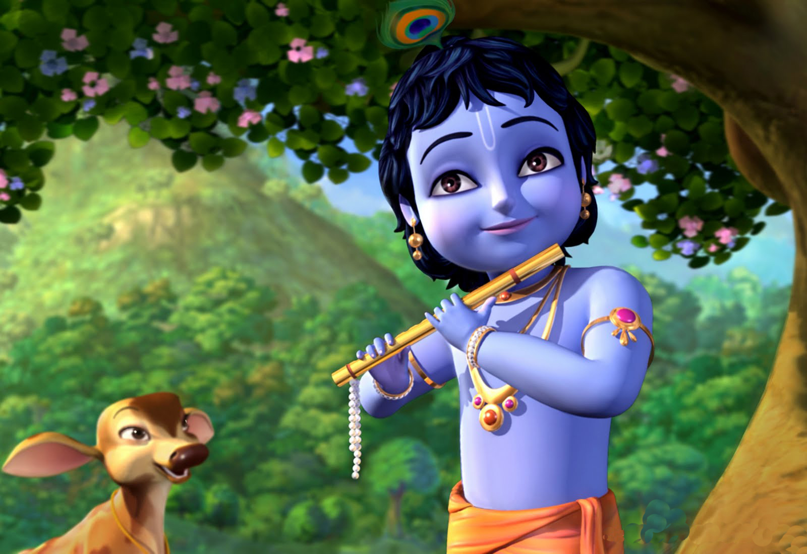 lord krishna desktop wallpapers hd