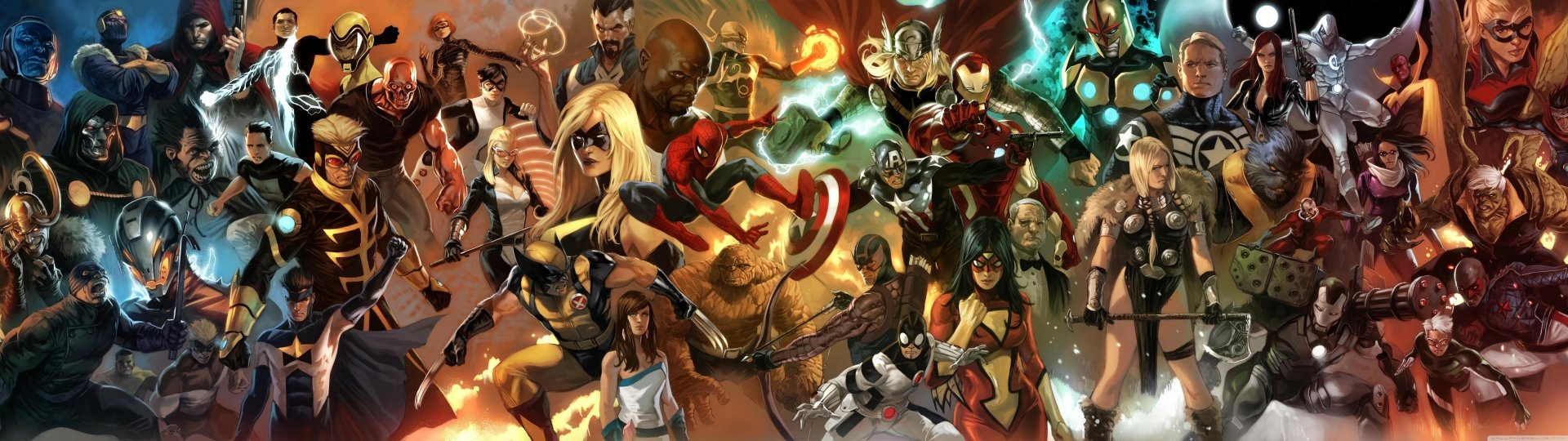 Download Comic Avengers 4k Ultra HD Wallpaper