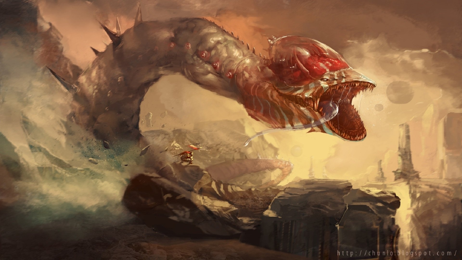 Download Fantasy Creature HD Wallpaper by Chun Lo