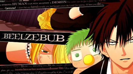 Anime Beelzebub HD Desktop Wallpaper | Background Image