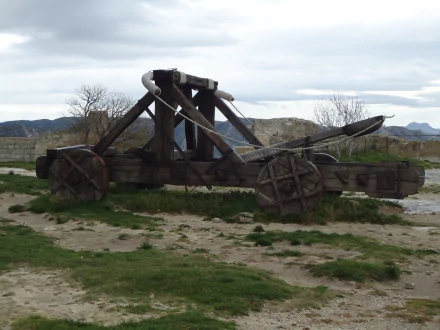 man made catapult HD Desktop Wallpaper | Background Image