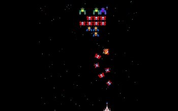 9 Galaga HD Wallpapers | Backgrounds - Wallpaper Abyss