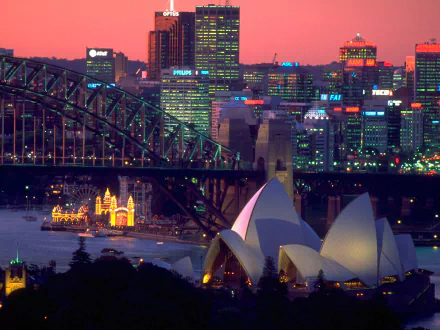 Sydney Opera House luna park man made Sydney HD Desktop Wallpaper | Background Image