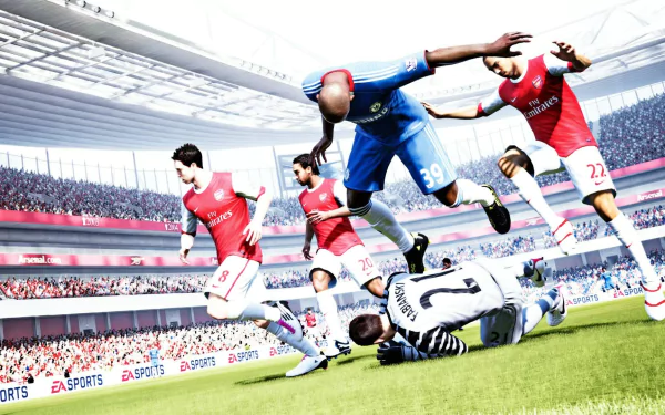 soccer video game FIFA 12 HD Desktop Wallpaper | Background Image