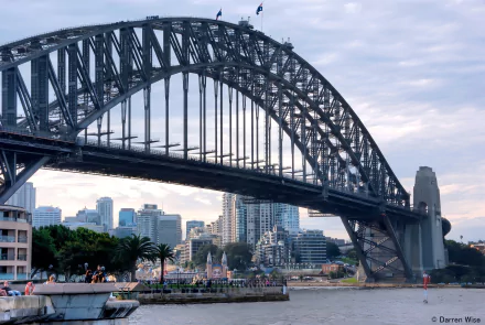Australia sydney harbour bridge man made Sydney Harbour Bridge HD Desktop Wallpaper | Background Image