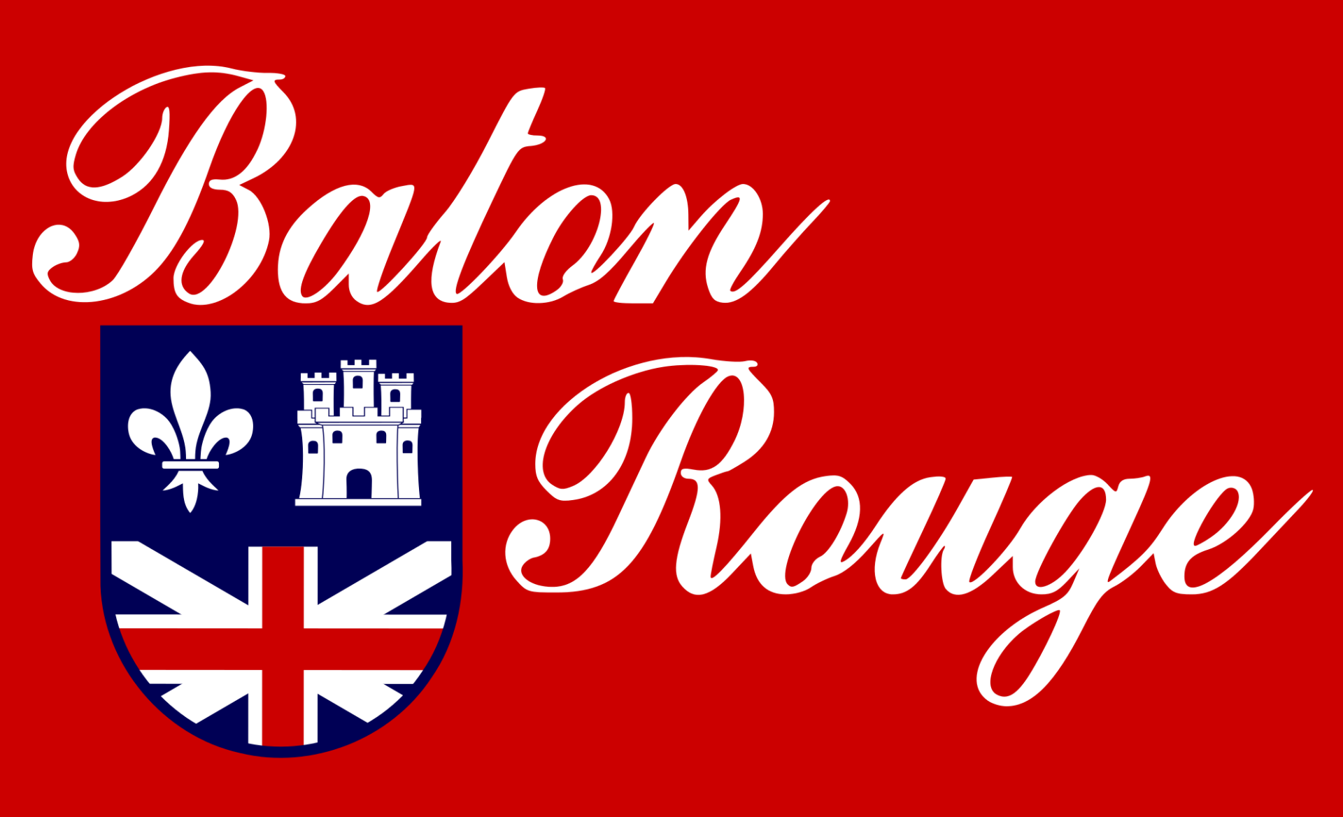 Download Misc Flag Of Baton Rouge HD Wallpaper