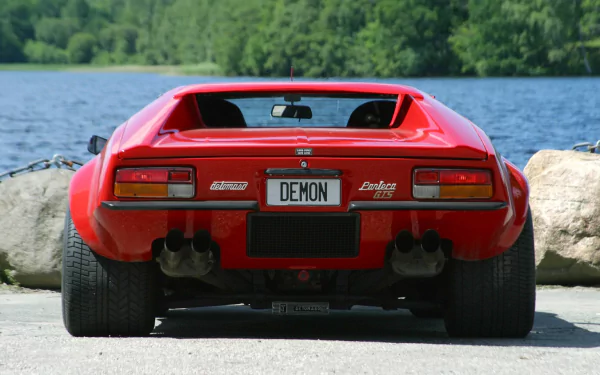 vehicle De Tomaso Pantera HD Desktop Wallpaper | Background Image