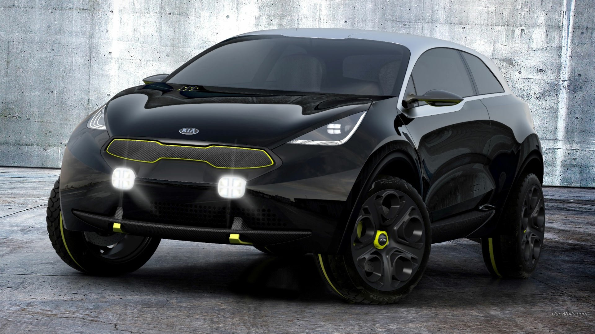 Download Vehicle 2013 Kia Niro Concept HD Wallpaper