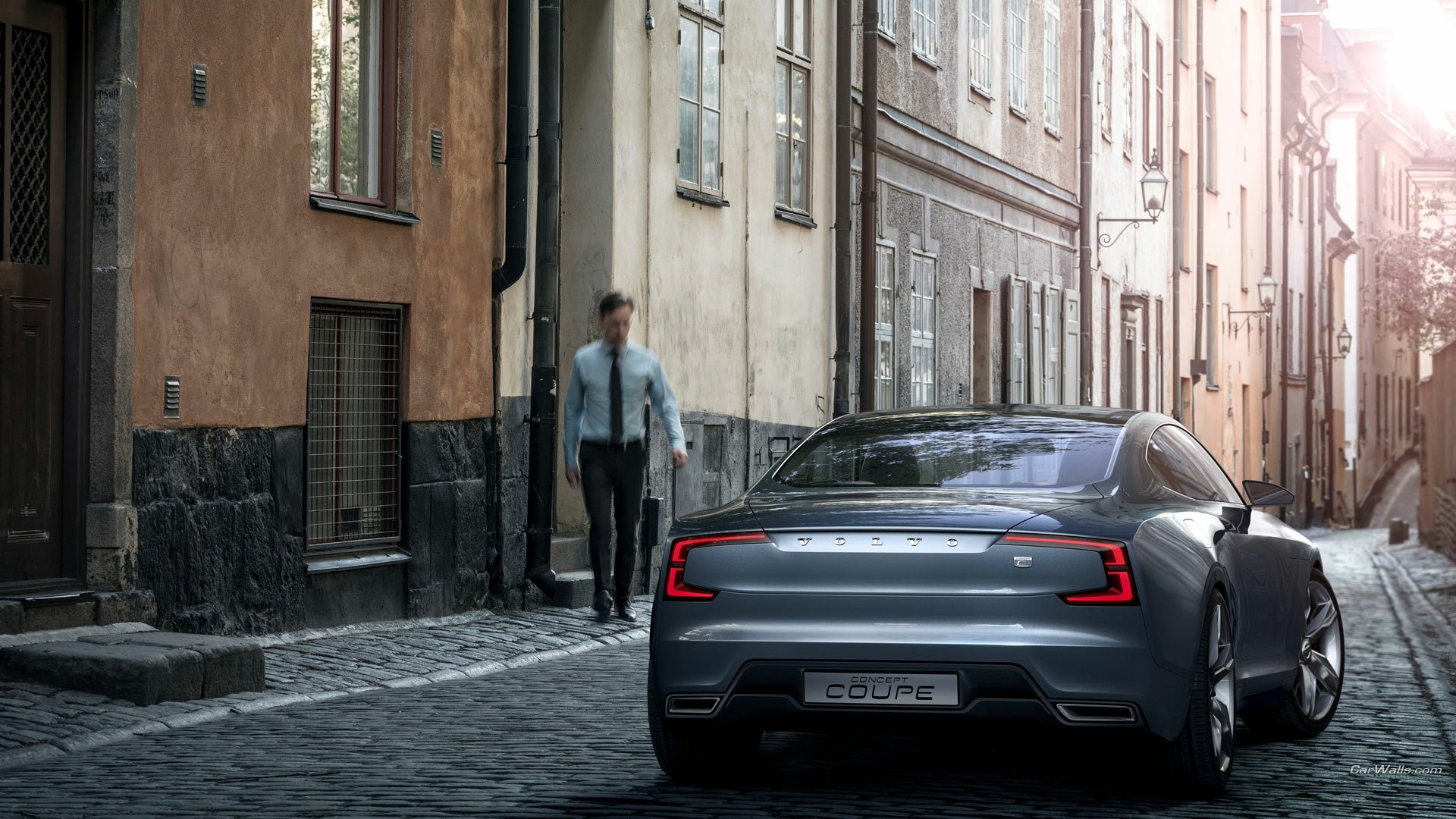 Download Vehicle 2013 Volvo Coupe Concept HD Wallpaper