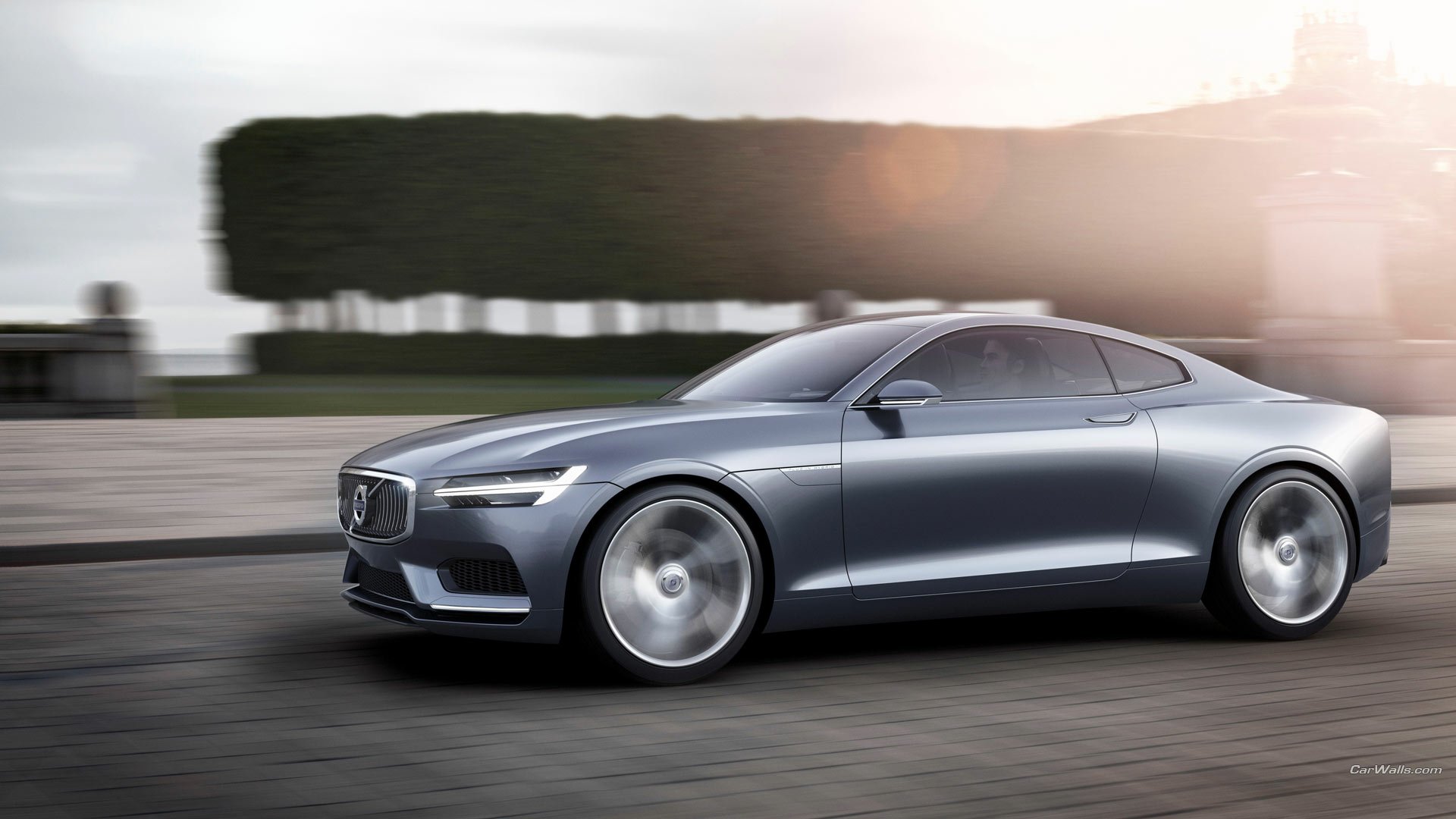 Download Vehicle 2013 Volvo Coupe Concept HD Wallpaper