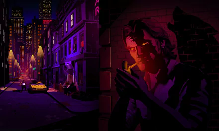 Bigby Wolf video game The Wolf Among Us HD Desktop Wallpaper | Background Image
