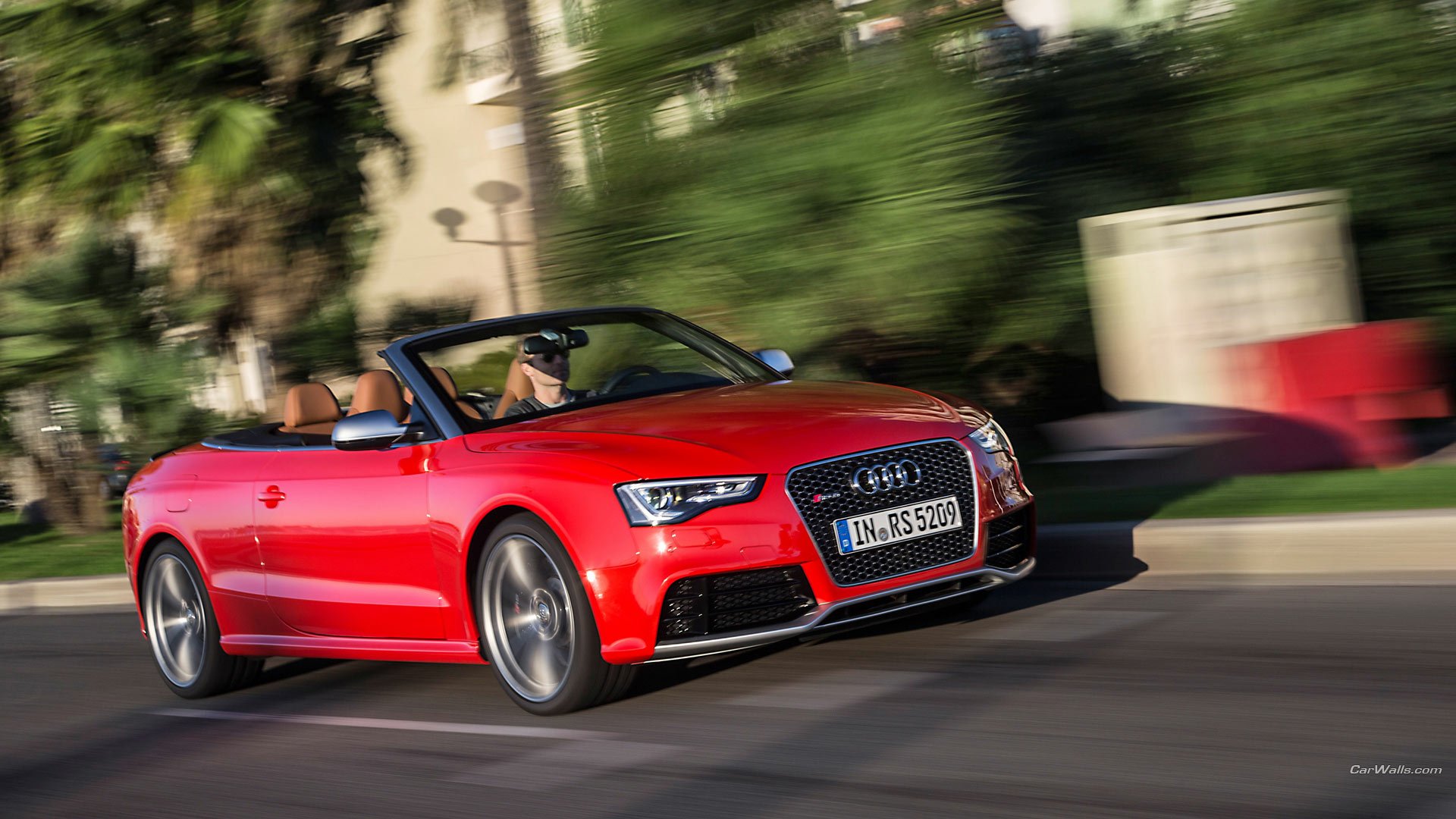 Download Vehicle Audi RS5 Red Car HD Wallpaper