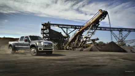 vehicle 2015 Ford F-Series Super Duty HD Desktop Wallpaper | Background Image