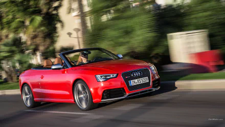 vehicle Audi RS5 red car HD Desktop Wallpaper | Background Image