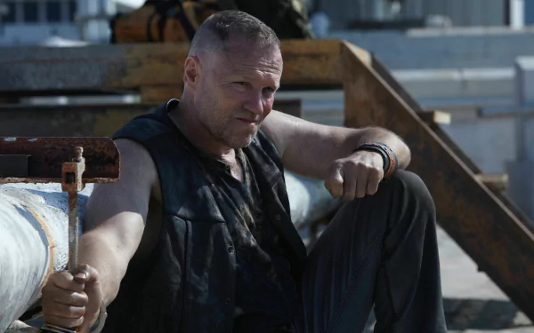 Merle Dixon Michael Rooker TV Show The Walking Dead HD Desktop Wallpaper | Background Image