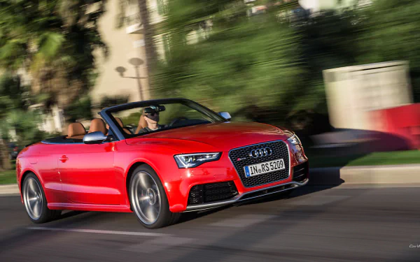 vehicle Audi RS5 red car HD Desktop Wallpaper | Background Image