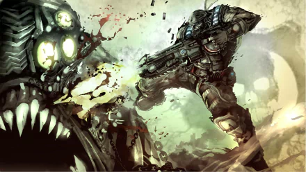 video game Gears of War HD Desktop Wallpaper | Background Image