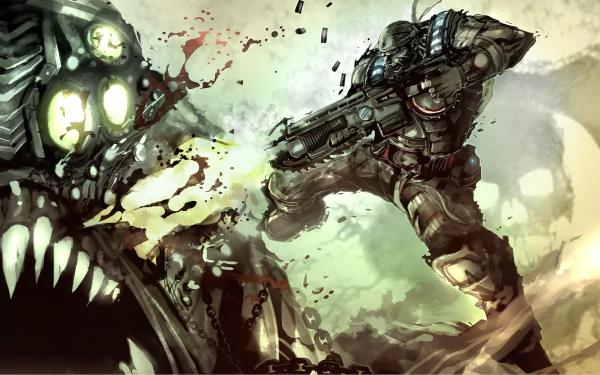video game Gears of War HD Desktop Wallpaper | Background Image