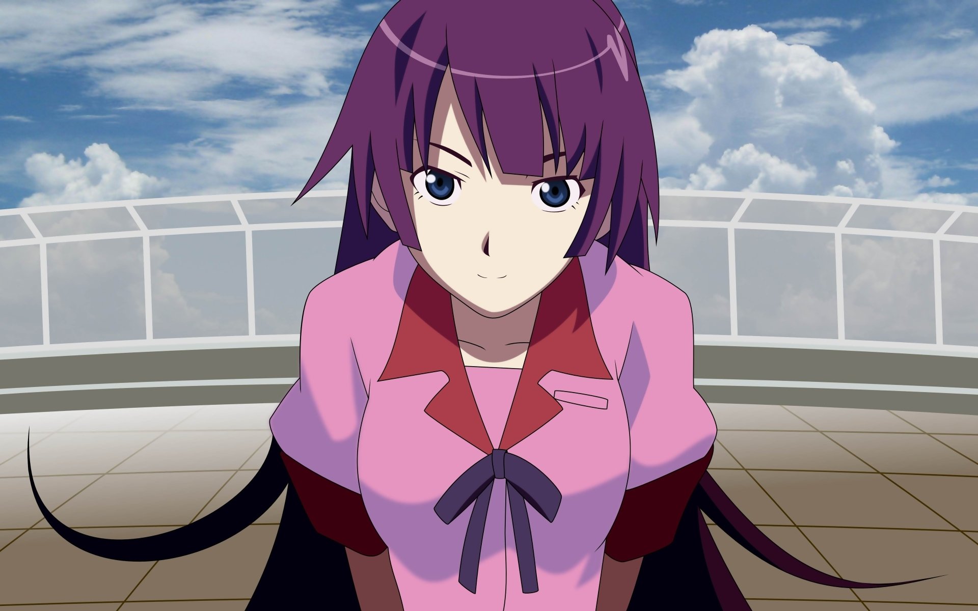 Download Hitagi Senjōgahara Anime Monogatari (Series) 4k Ultra HD Wallpaper