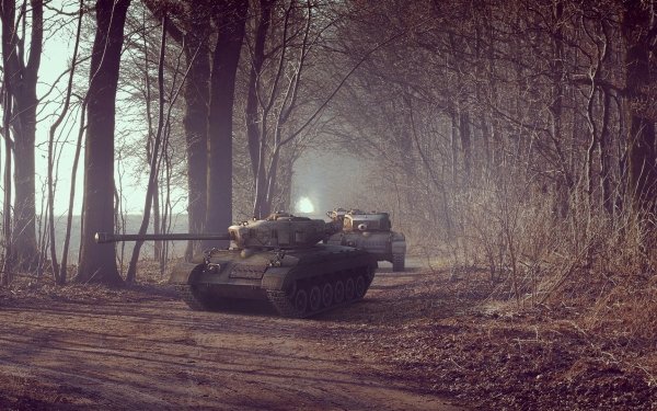 Video Game World Of Tanks Tank Forest HD Wallpaper | Background Image