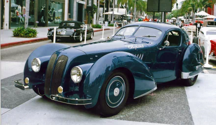 1956 Jaguar Aerodyne, a classic vintage vehicle, showcased in stunning detail as an HD PC desktop wallpaper and background.