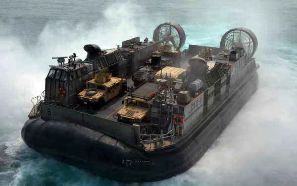 military hovercraft HD Desktop Wallpaper | Background Image