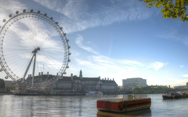 London man made London Eye HD Desktop Wallpaper | Background Image