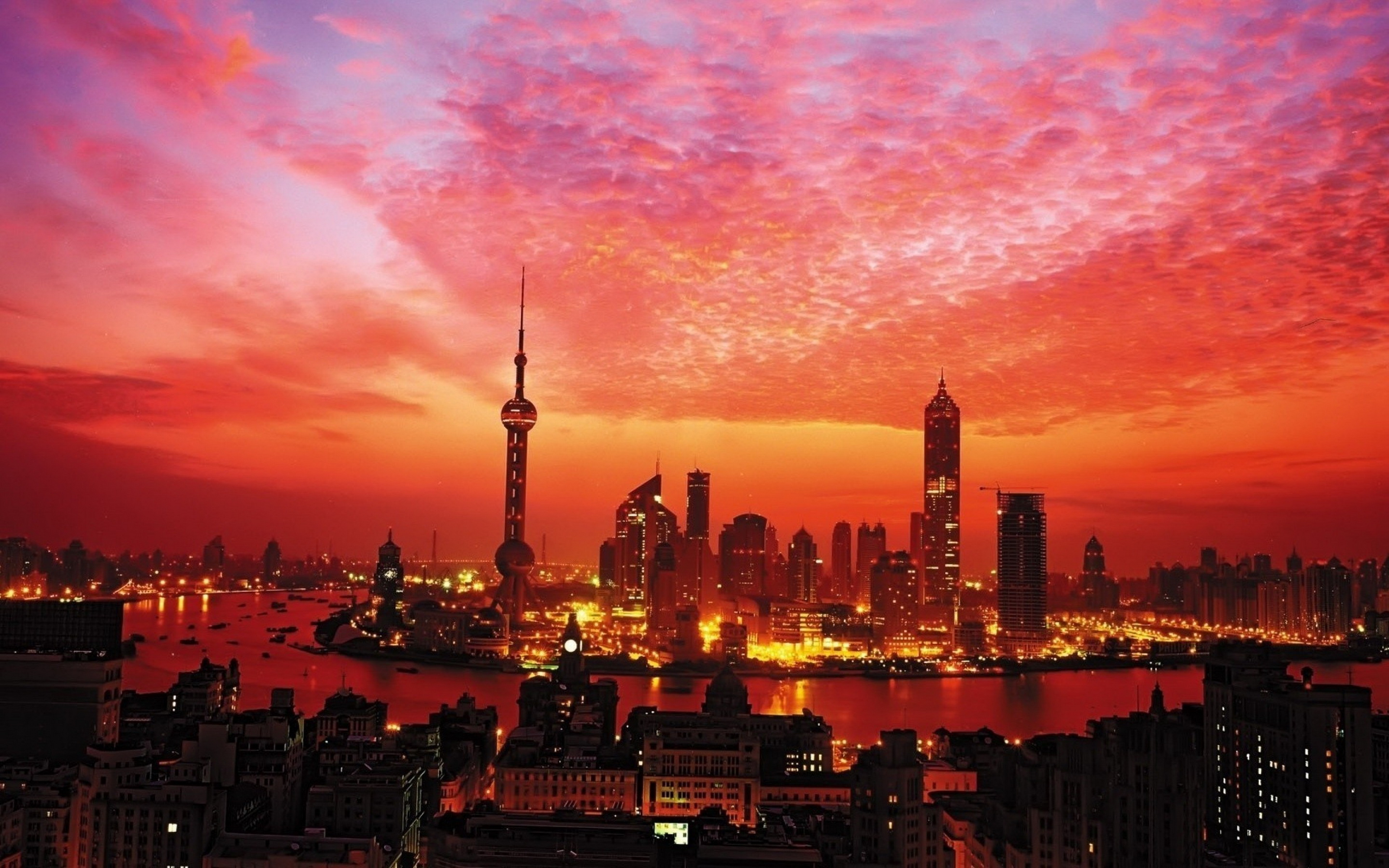 Man Made Shanghai HD Wallpaper | Background Image