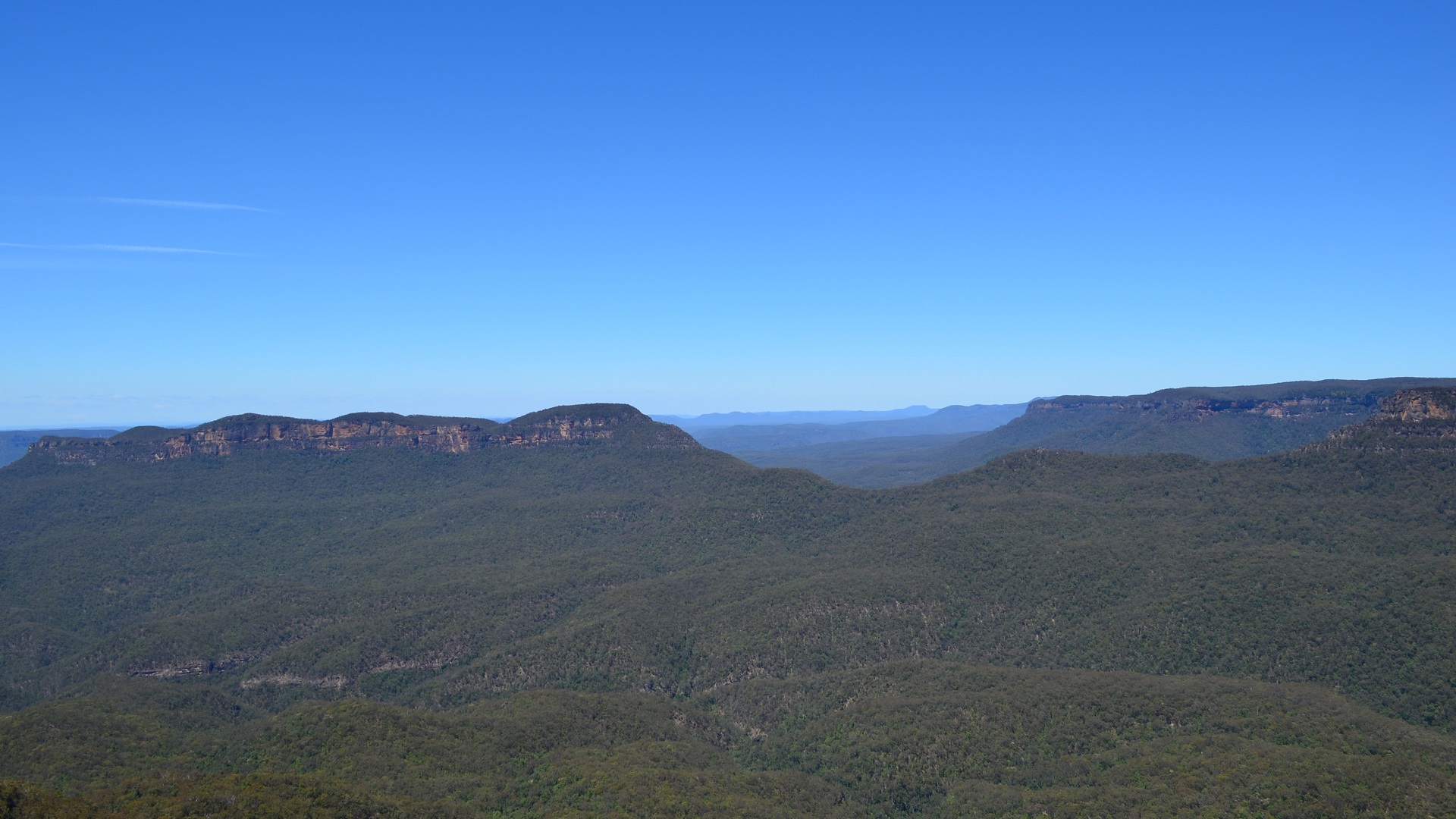 Nature Blue Mountains HD Wallpaper | Background Image