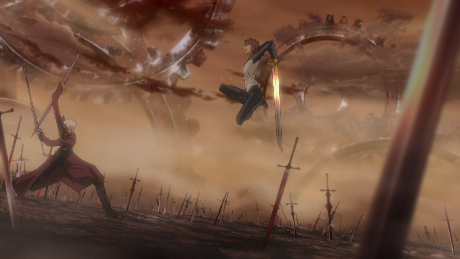 Anime Fate/Stay Night: Unlimited Blade Works (2010) HD Wallpaper | Background Image