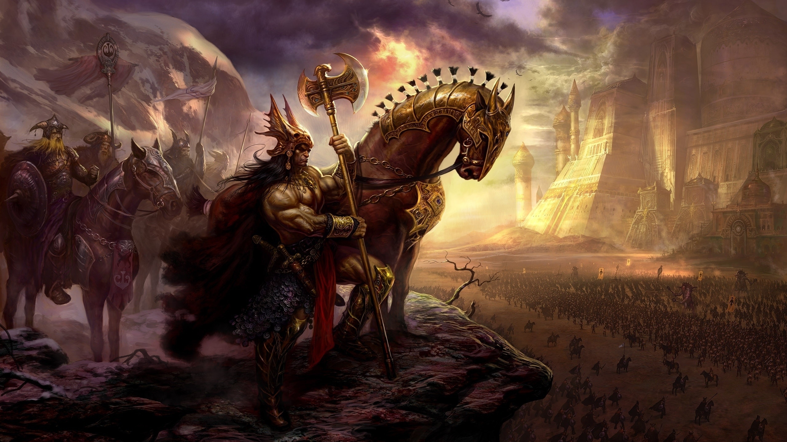 Epic Age of Conan HD Wallpaper: Conquer Your Destiny