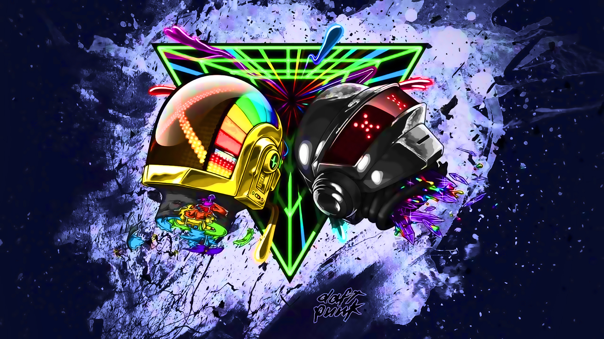 Music Daft Punk HD Wallpaper