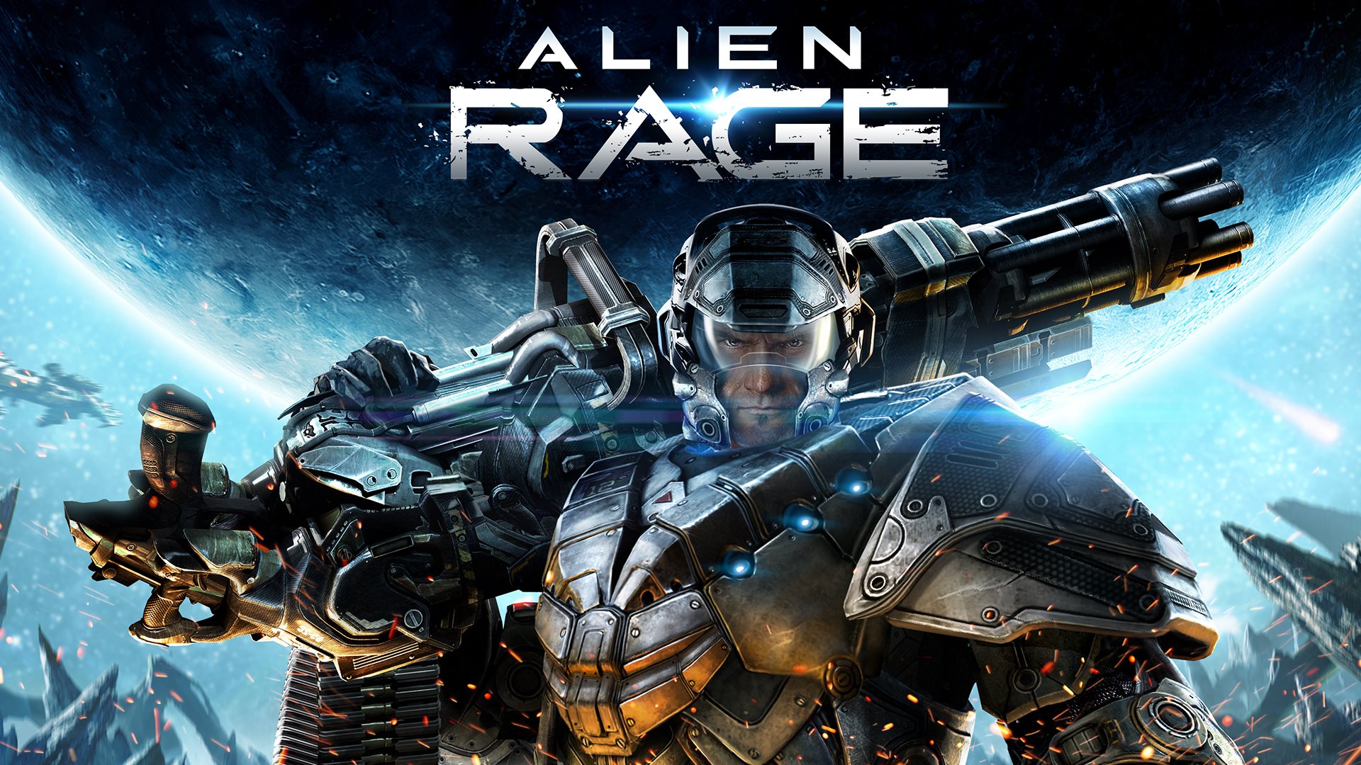 Video Game Alien Rage HD Wallpaper