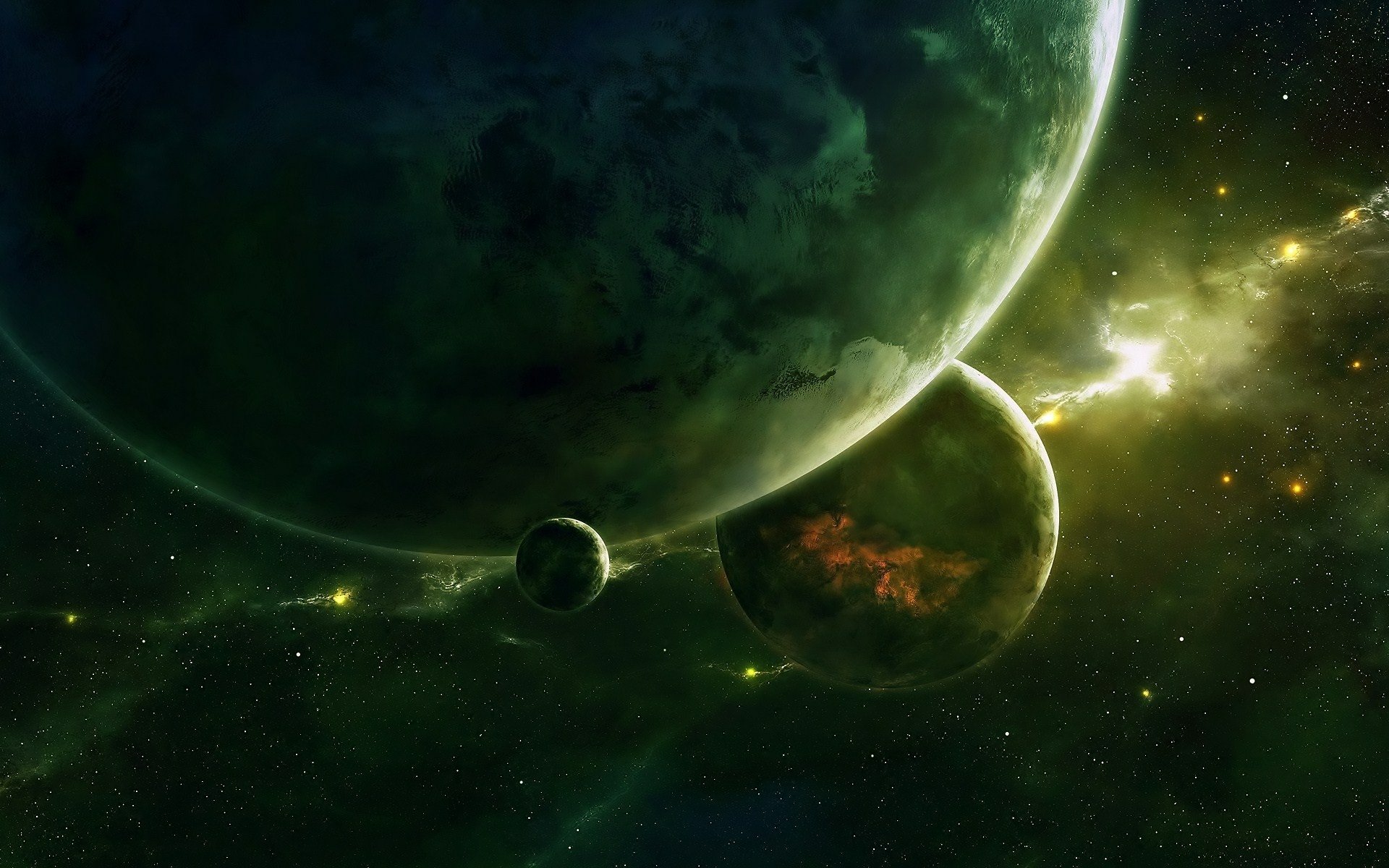 Download Sci Fi Planet HD Wallpaper | 1920x1200 | Wallpaper Abyss
