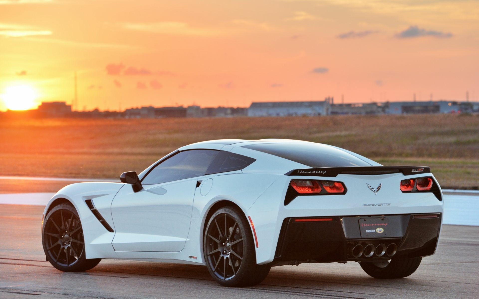 Download Hennessey Vehicle Hennessey Corvette HD Wallpaper