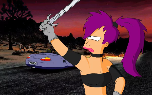 Leela (Futurama) TV Show Futurama HD Desktop Wallpaper | Background Image