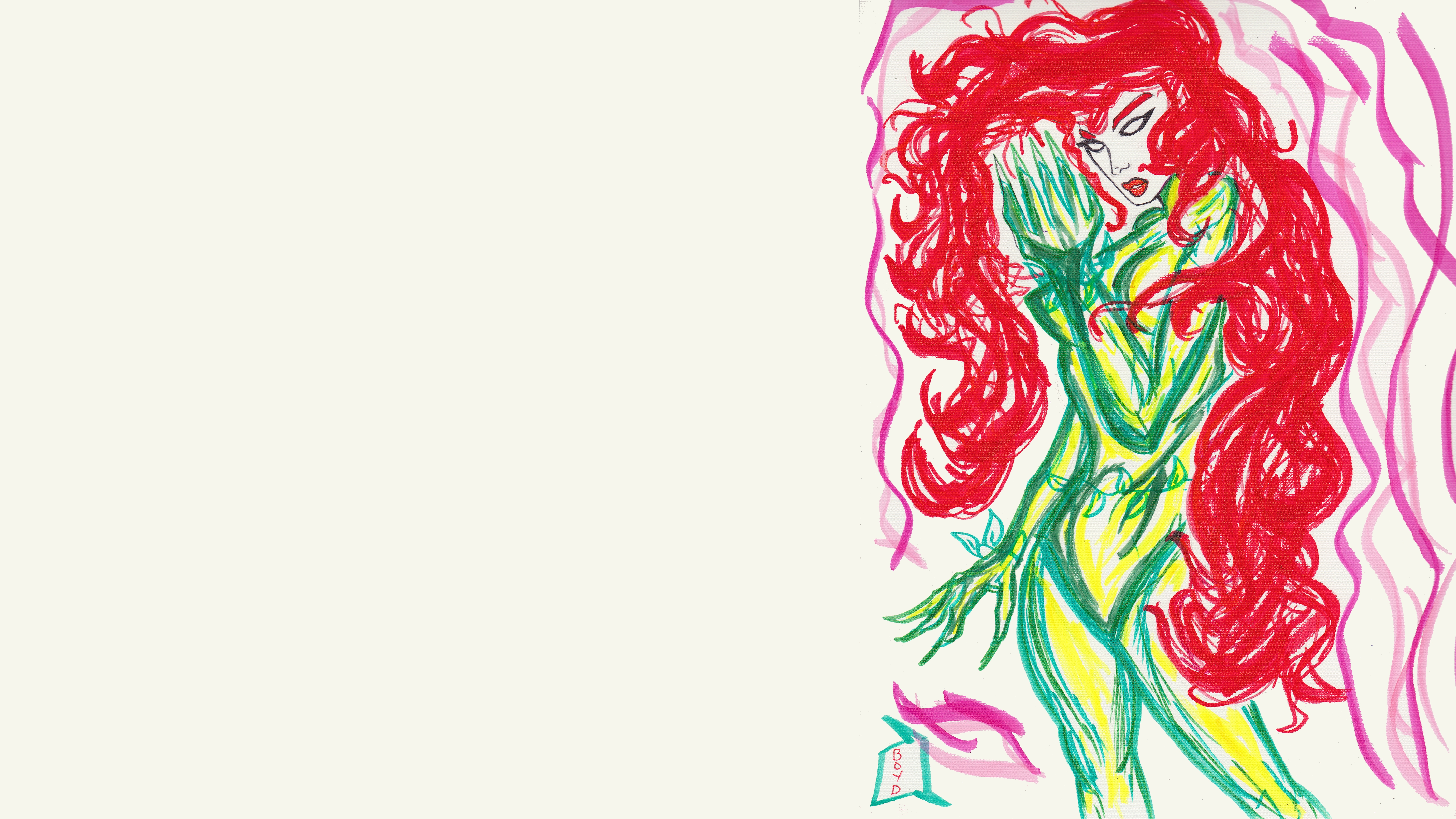 Comics Poison Ivy HD Wallpaper | Background Image